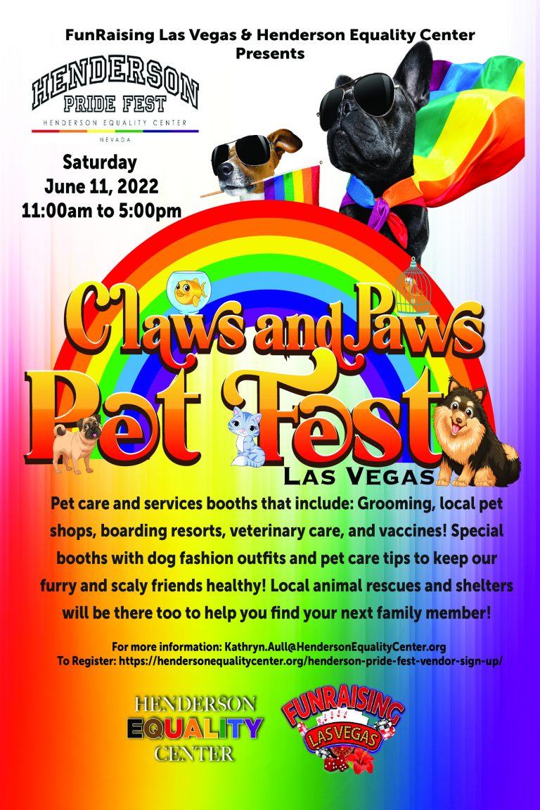 Claws and Paws Pet Fest - Henderson Equality Center