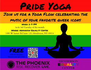 Pride Yoga Class @ Henderson Equality Cetner