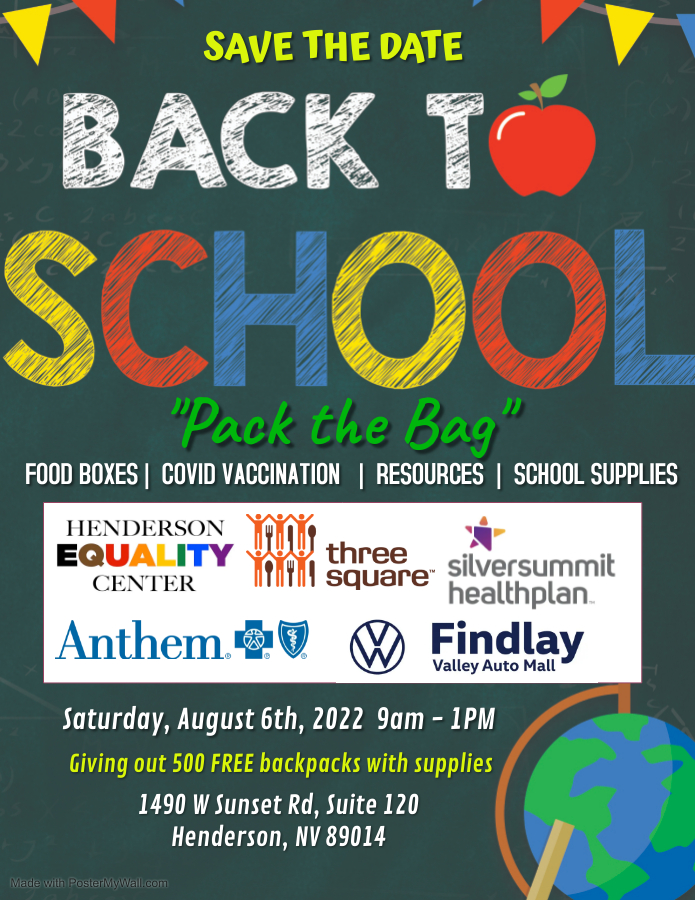 Back to School - Henderson Equality Center