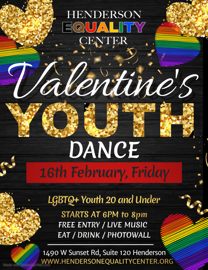 Youth Valentines Dance - Henderson Equality Center